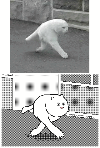 Detail Walking Cat Meme Nomer 22
