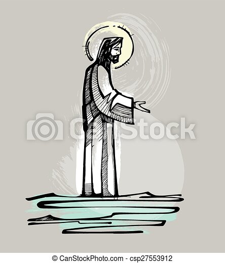 Detail Walking With Jesus Clipart Nomer 45