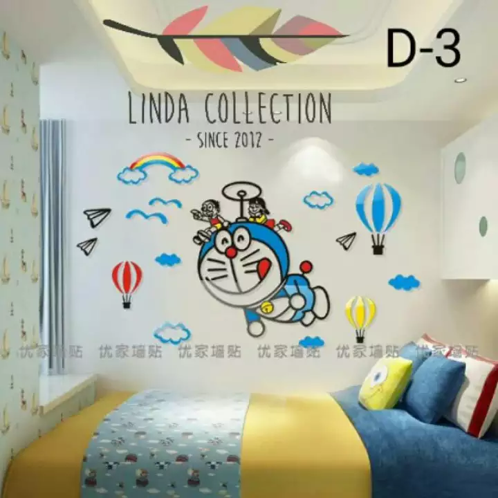 Detail Wall Sticker Doraemon Nomer 31