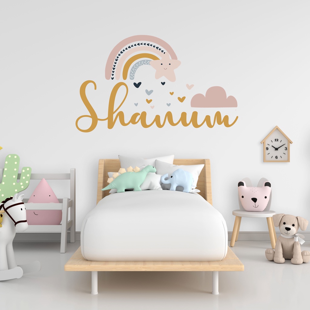 Detail Wall Sticker Kamar Tidur Nomer 12