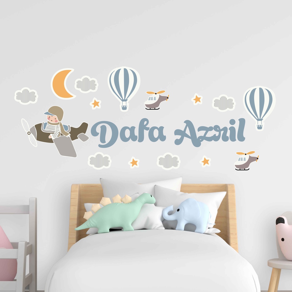 Detail Wall Sticker Kamar Tidur Nomer 53