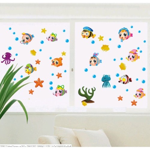 Detail Wall Sticker Lucu Nomer 21