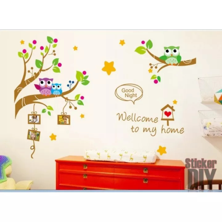 Detail Wall Sticker Lucu Nomer 22