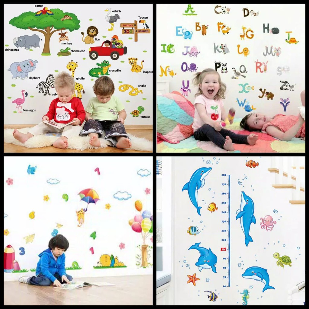 Detail Wall Sticker Lucu Nomer 44