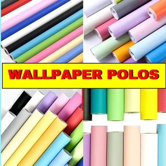 Detail Wall Sticker Polos Nomer 58