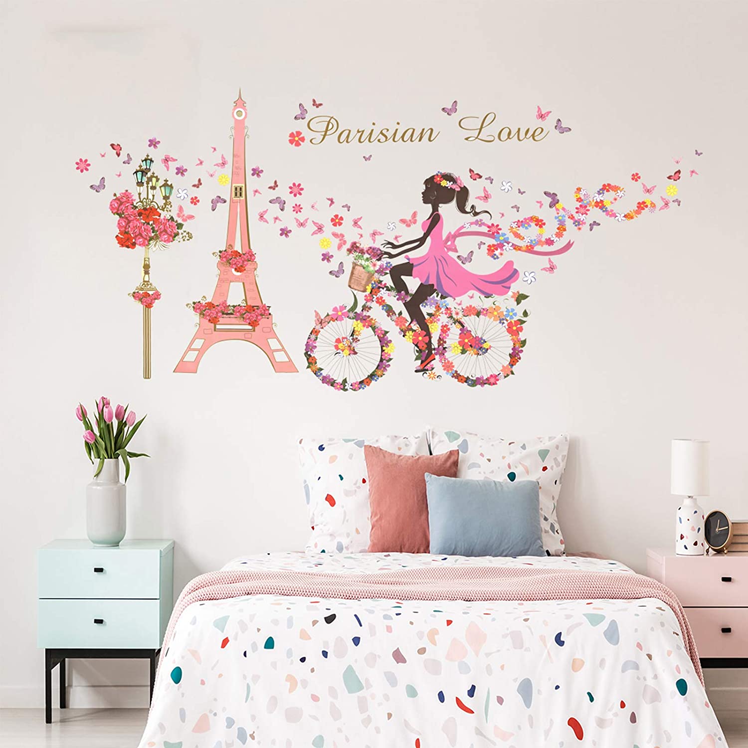 Detail Wall Stickers Eiffel Tower Nomer 18