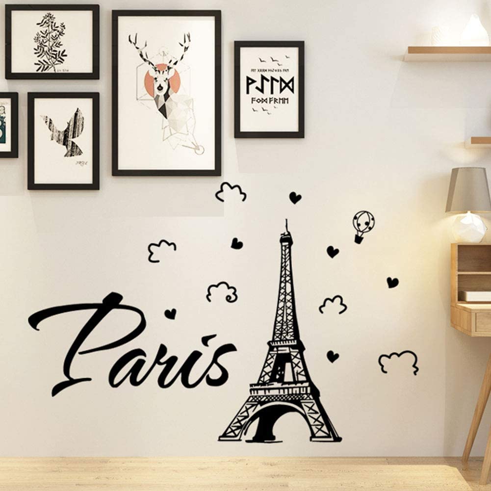 Detail Wall Stickers Eiffel Tower Nomer 19