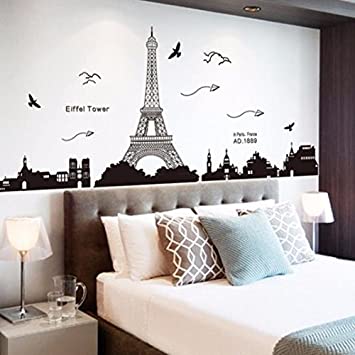 Detail Wall Stickers Eiffel Tower Nomer 26