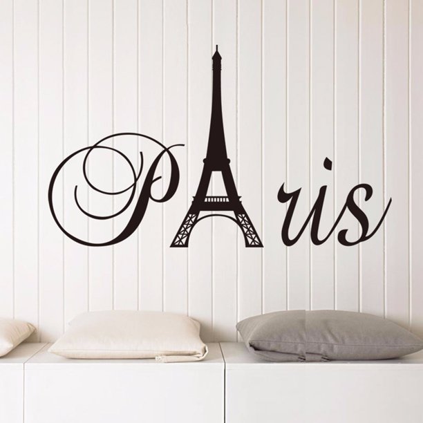 Detail Wall Stickers Eiffel Tower Nomer 4