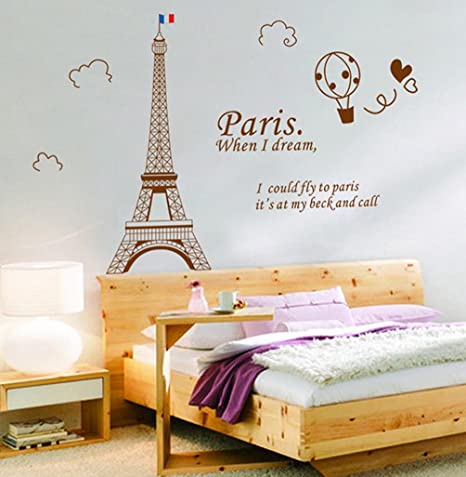 Detail Wall Stickers Eiffel Tower Nomer 32