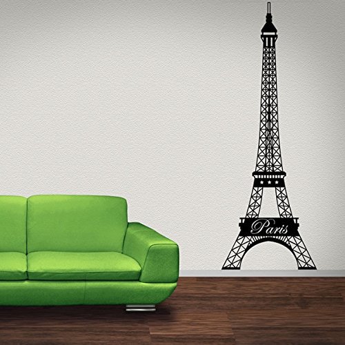 Detail Wall Stickers Eiffel Tower Nomer 5