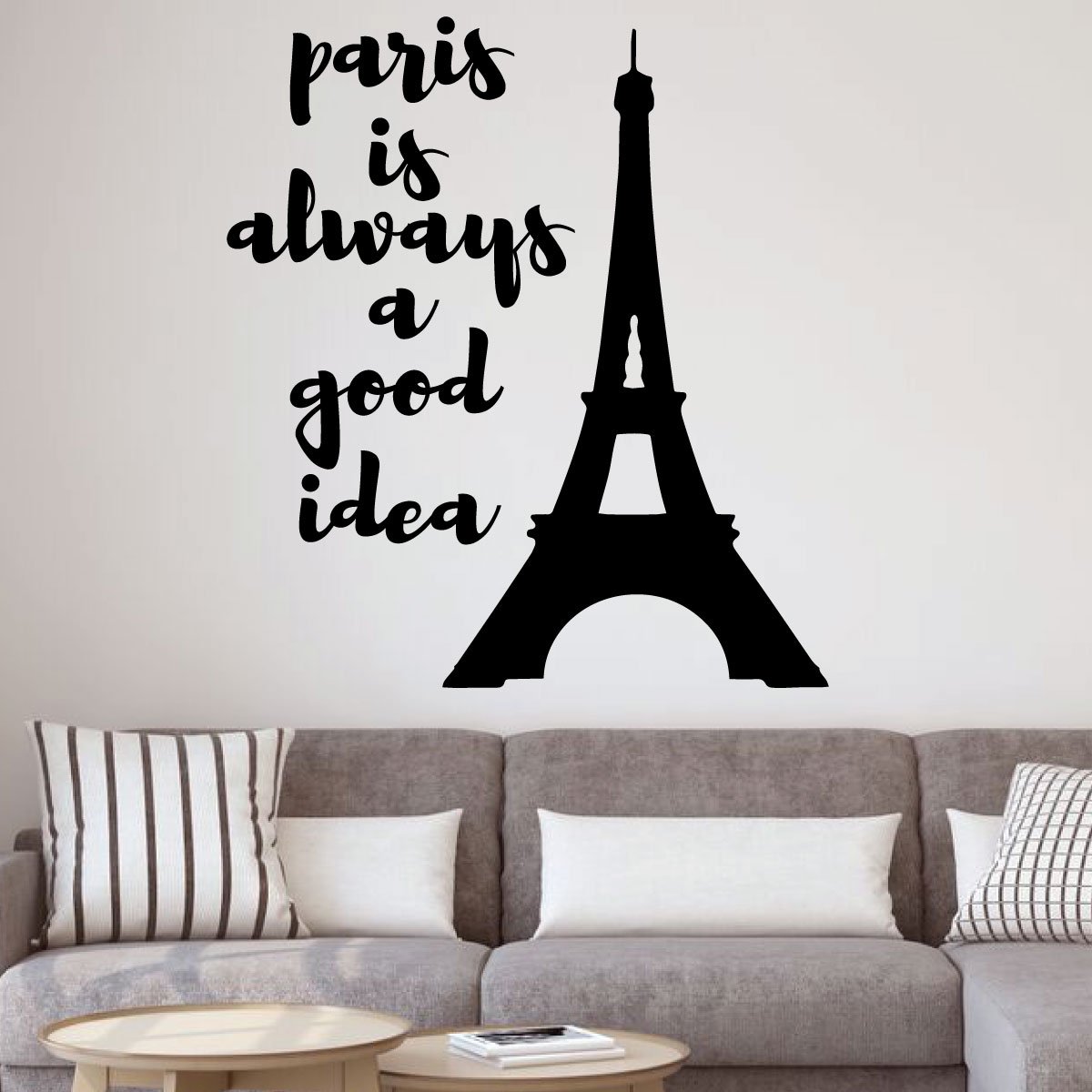 Detail Wall Stickers Eiffel Tower Nomer 41