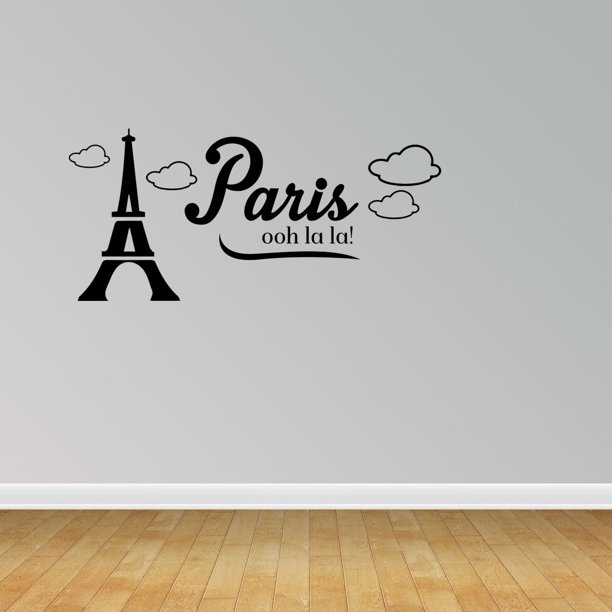 Detail Wall Stickers Eiffel Tower Nomer 51