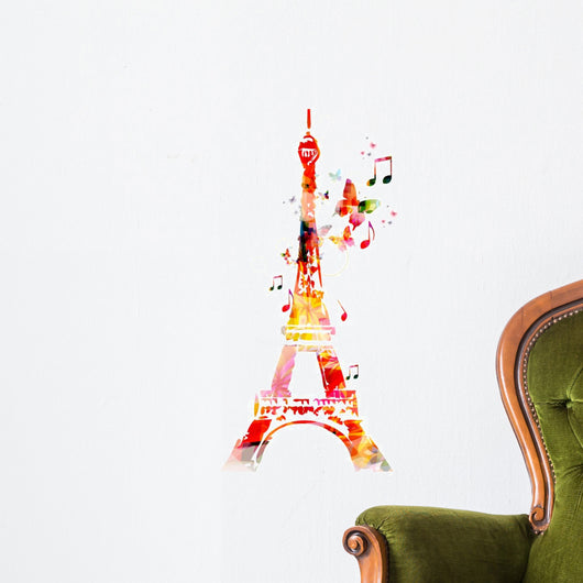 Detail Wall Stickers Eiffel Tower Nomer 52