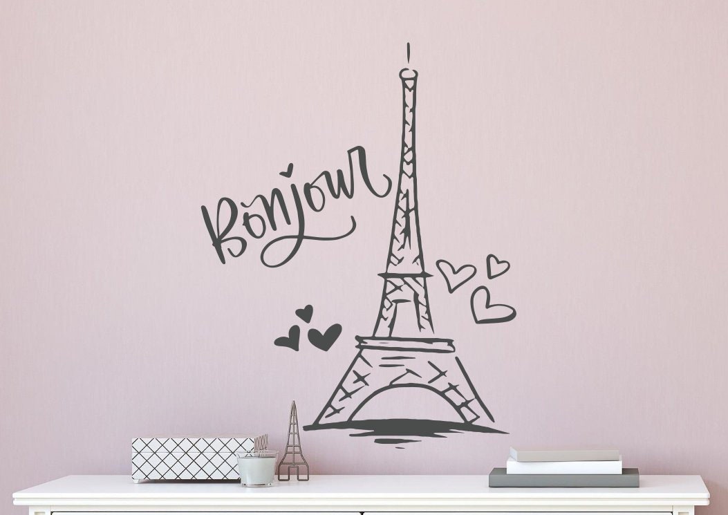 Detail Wall Stickers Eiffel Tower Nomer 56