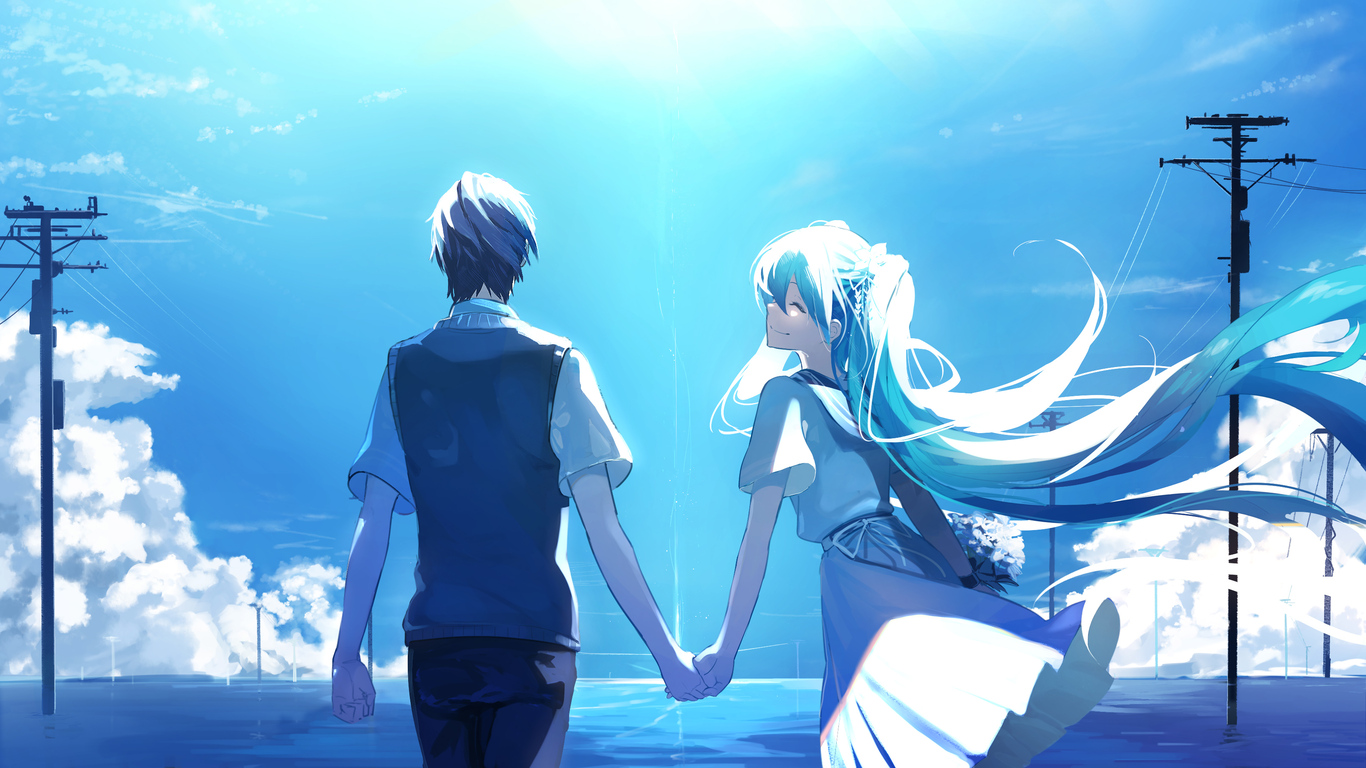 Detail Wallpaper 1366x768 Anime Nomer 43