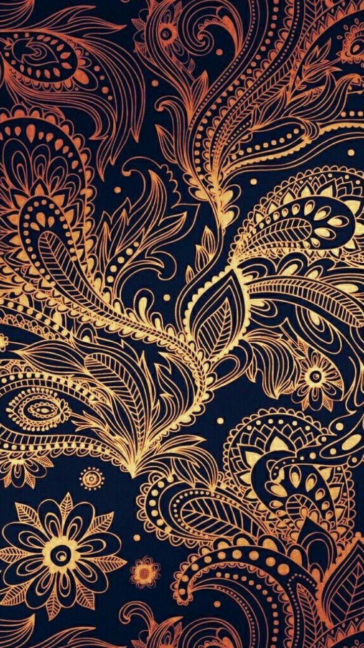 Detail Wallpaper Abstrak Batik Nomer 53