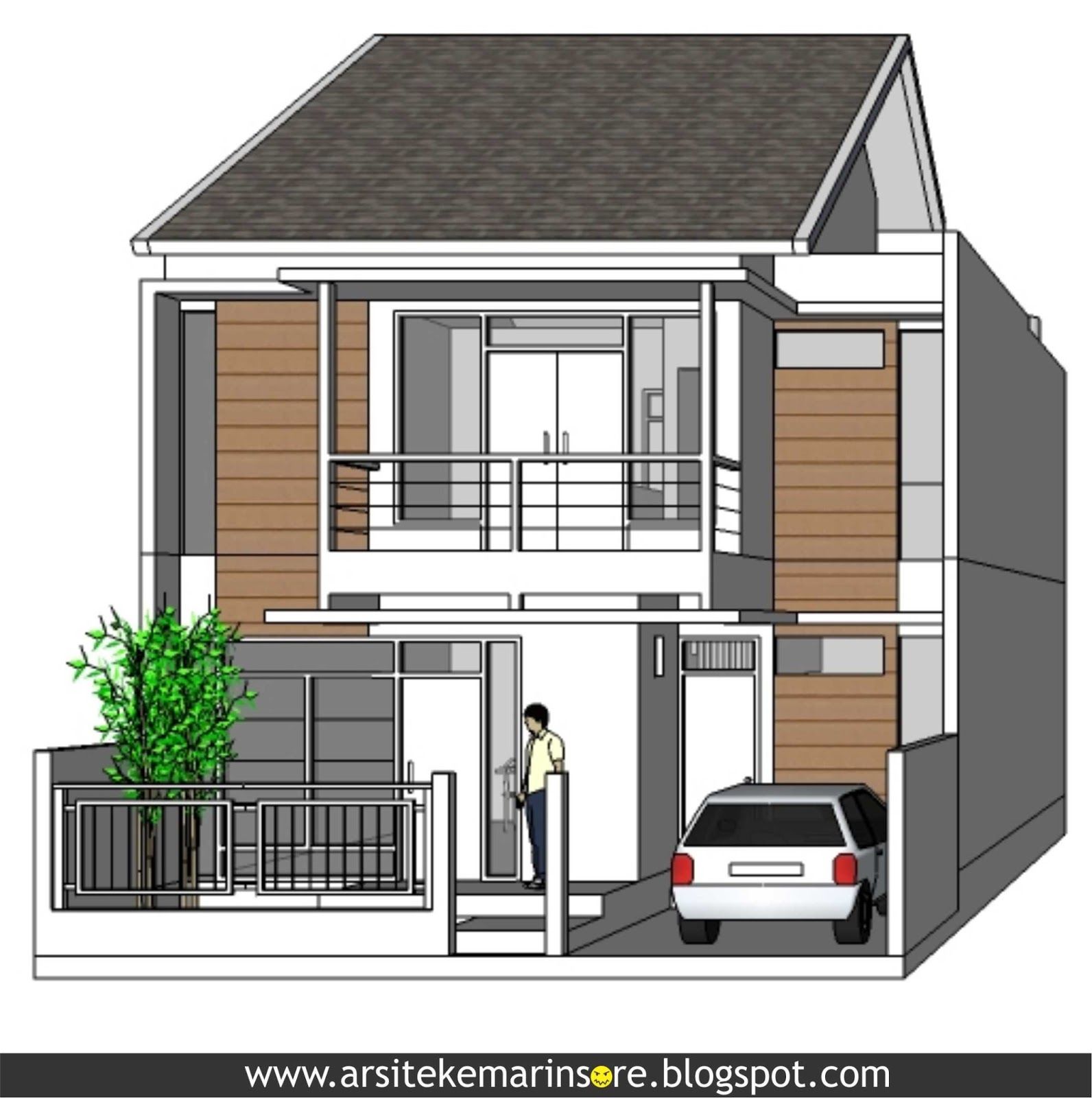 Detail Rumah Lebar 5 Meter Nomer 6