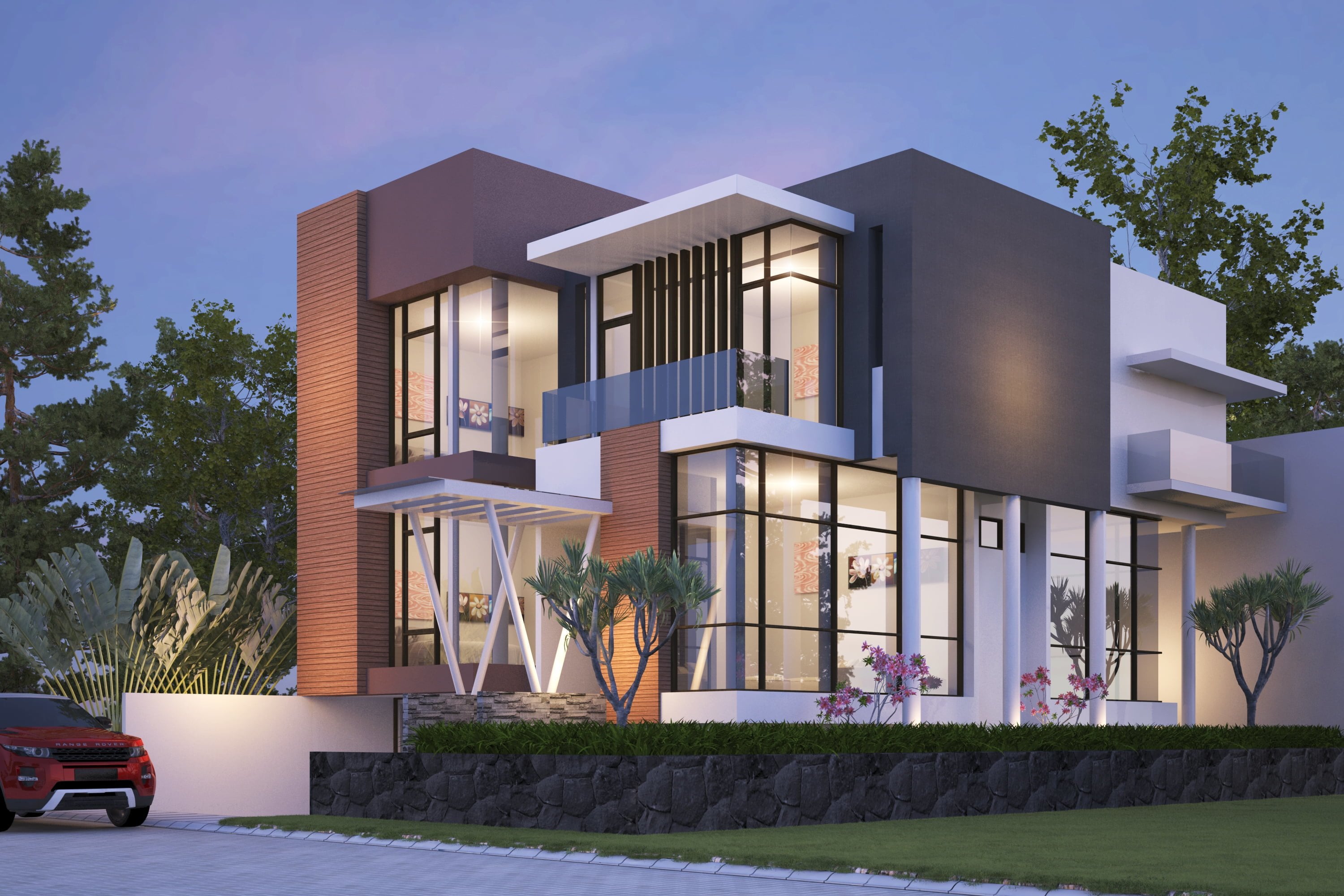 Detail Rumah Luar Negeri Minimalis Nomer 27