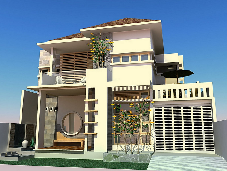Detail Rumah Luar Negeri Minimalis Nomer 8