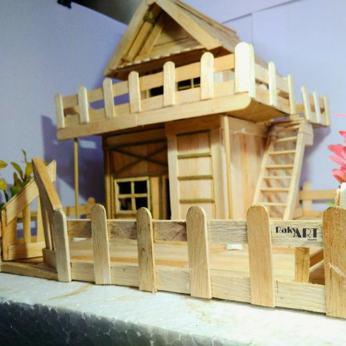 Detail Rumah Mainan Anak Dari Kayu Nomer 21