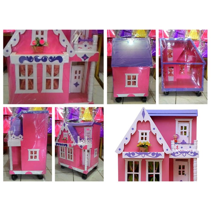 Detail Rumah Mainan Anak Dari Kayu Nomer 33