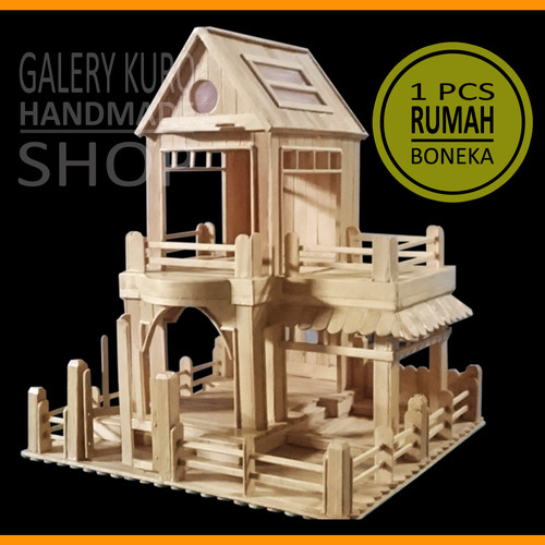 Detail Rumah Mainan Dari Stik Es Krim Nomer 35