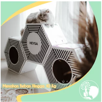 Detail Rumah Mainan Kucing Nomer 46