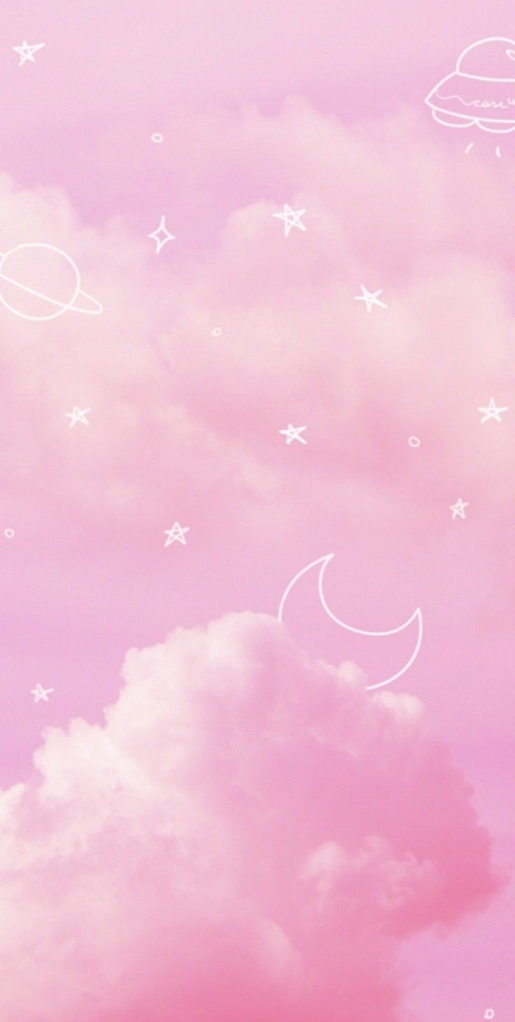 Detail Wallpaper Aesthetic Awan Pink Nomer 2