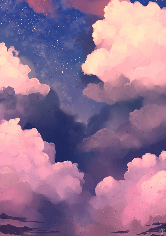 Detail Wallpaper Aesthetic Awan Pink Nomer 18