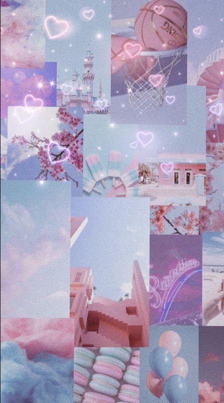 Wallpaper Aesthetic Blue Pink - KibrisPDR