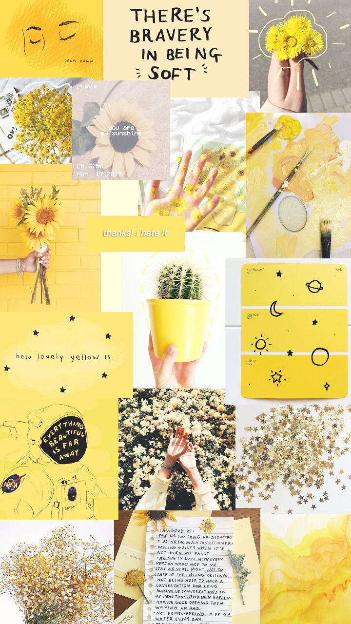 Detail Wallpaper Aesthetic Kuning Nomer 9