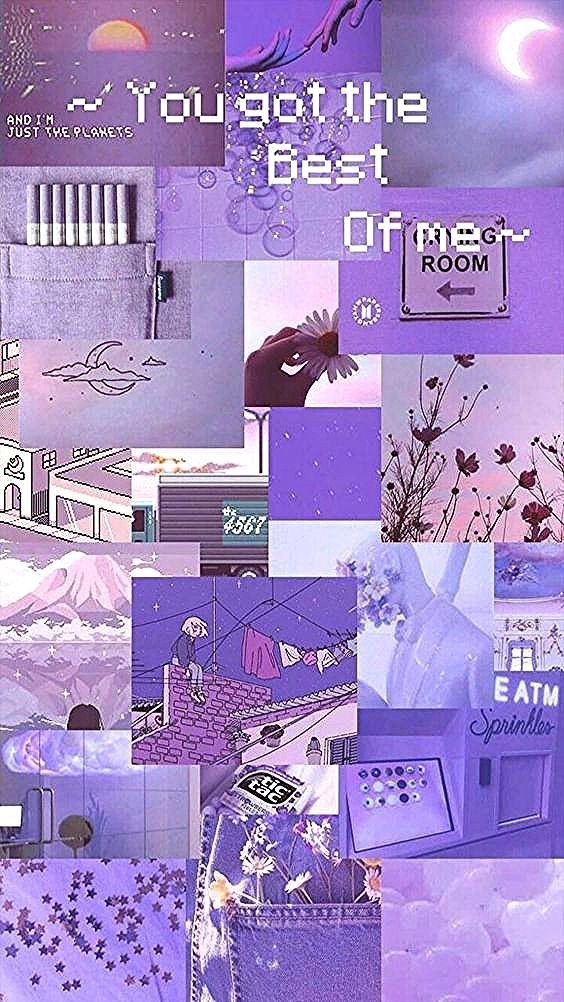 Detail Wallpaper Aesthetic Ungu Lilac Nomer 40