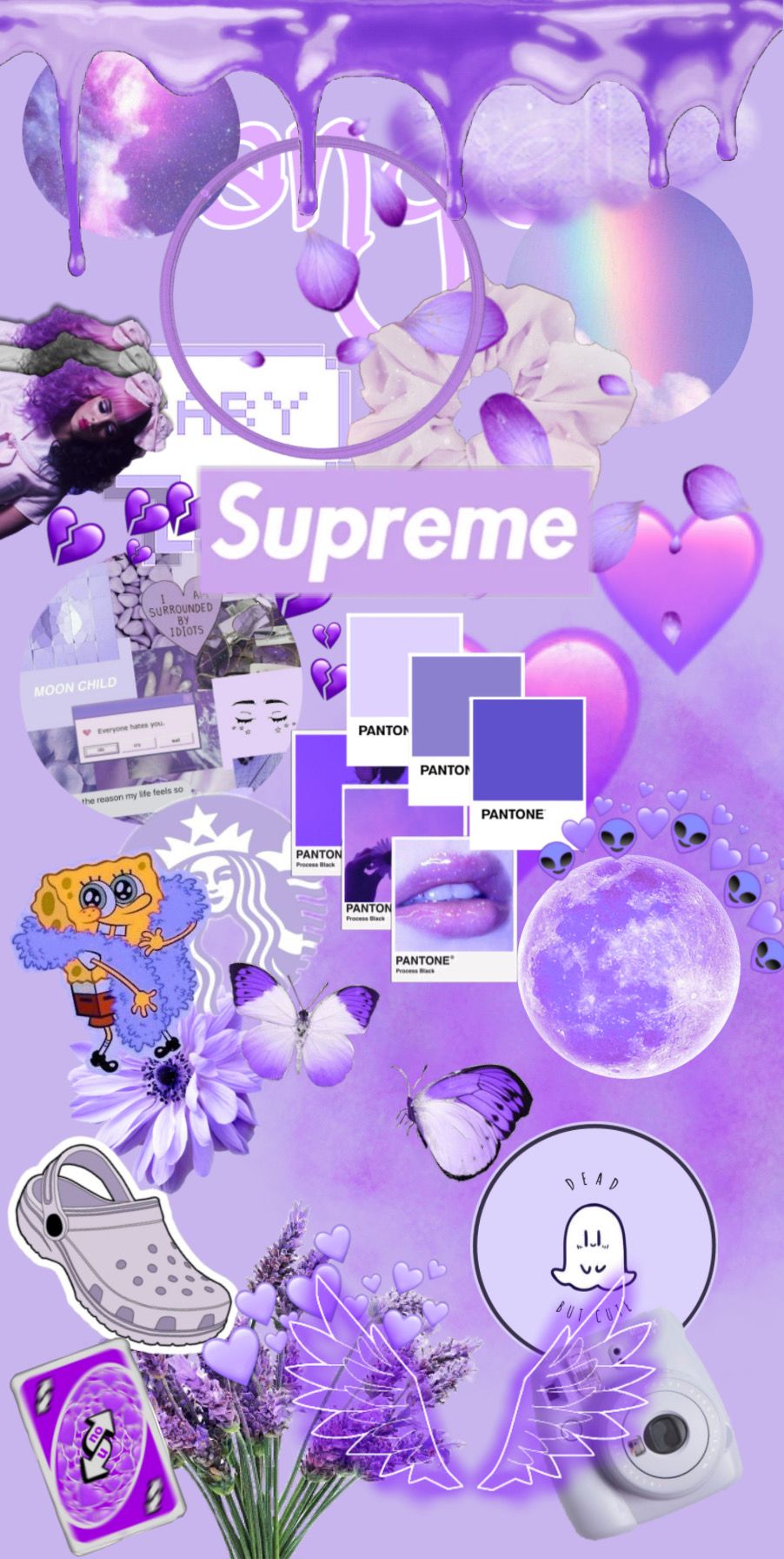 Wallpaper Aesthetic Warna Ungu - 58+ Koleksi Gambar