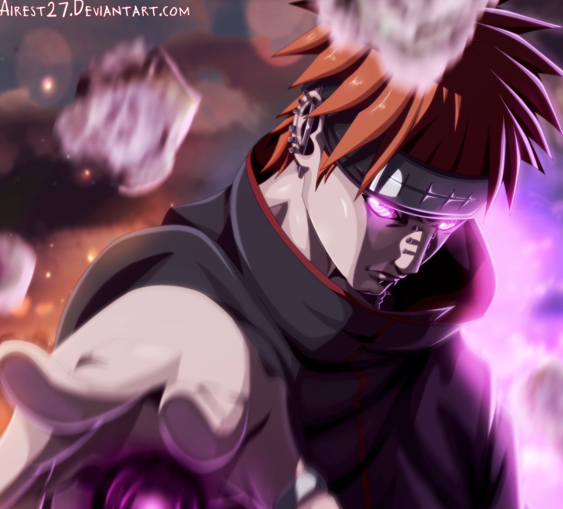 Detail Wallpaper Akatsuki Pain Nomer 13