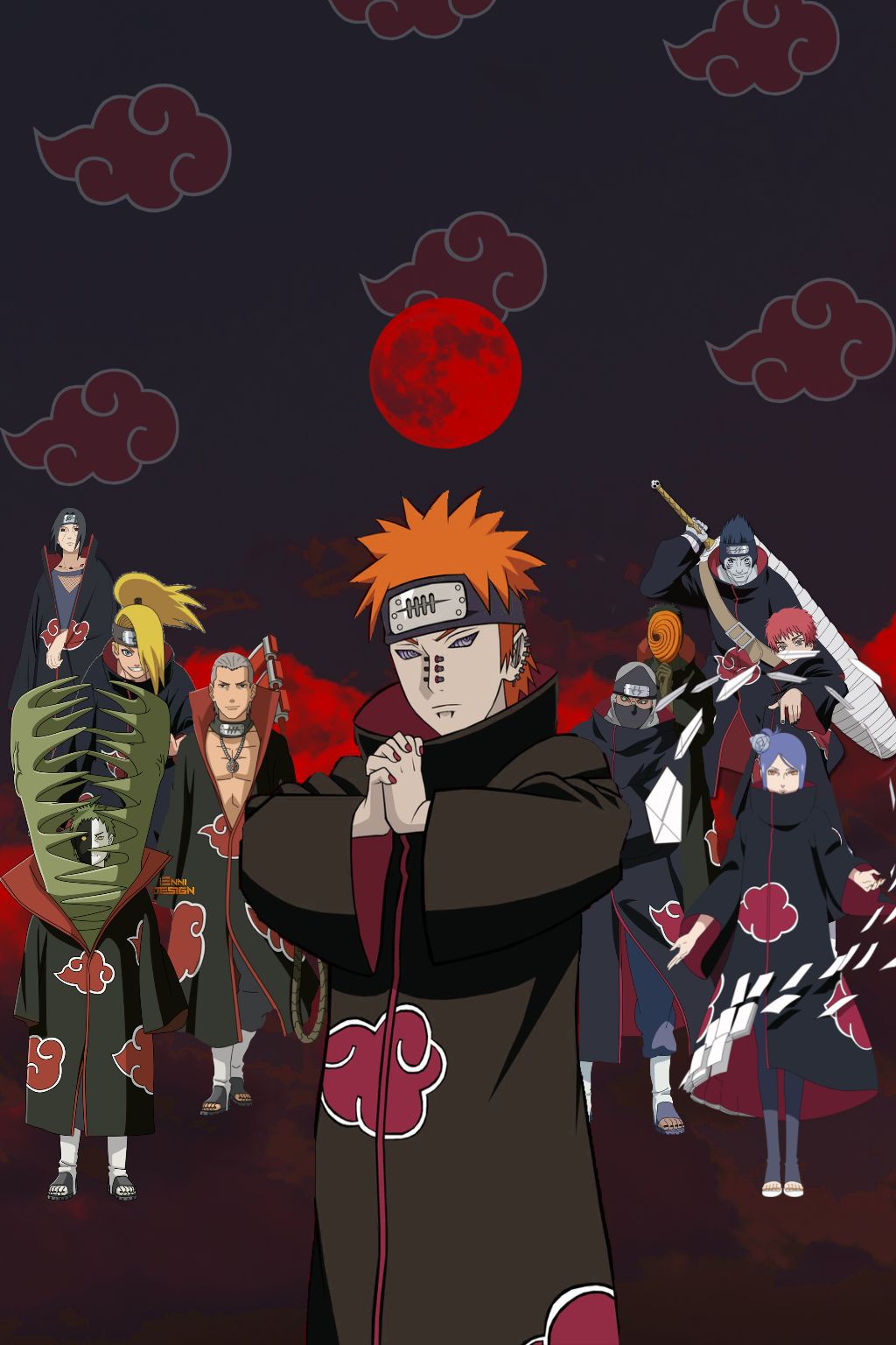 Detail Wallpaper Akatsuki Pain Nomer 15