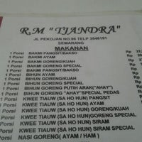 Detail Rumah Makan Chandra Nomer 17