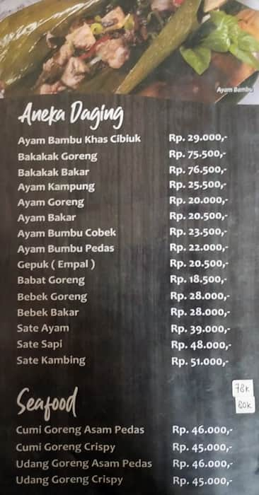 Detail Rumah Makan Cibiuk Bekasi Nomer 19