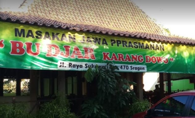 Detail Rumah Makan Di Sragen Nomer 6