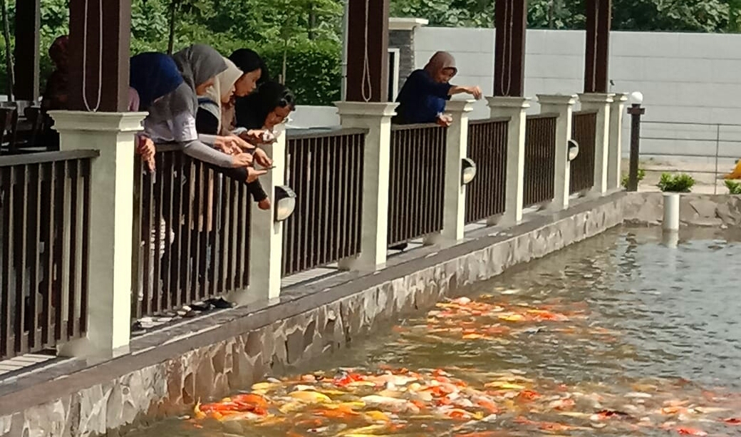 Detail Rumah Makan Diatas Kolam Ikan Nomer 31