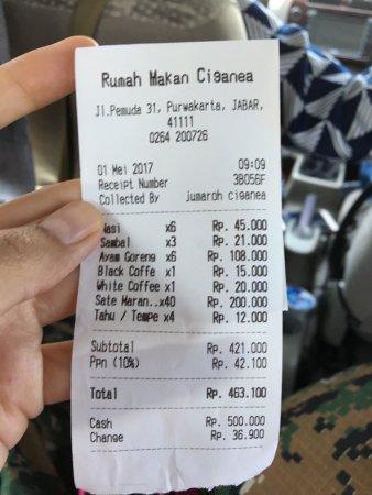 Detail Rumah Makan Ibu Haji Ciganea Nomer 8