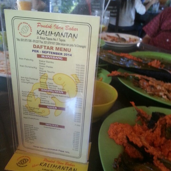 Detail Rumah Makan Kalimantan Cimanggis Nomer 49
