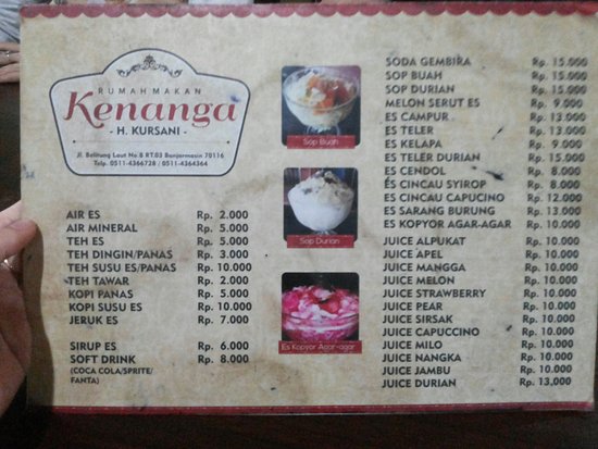 Rumah Makan Kenanga - KibrisPDR