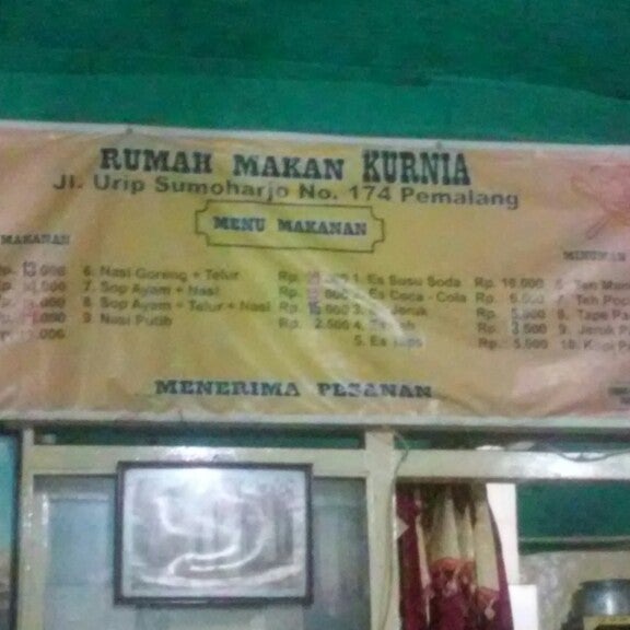 Detail Rumah Makan Kurnia Nomer 25