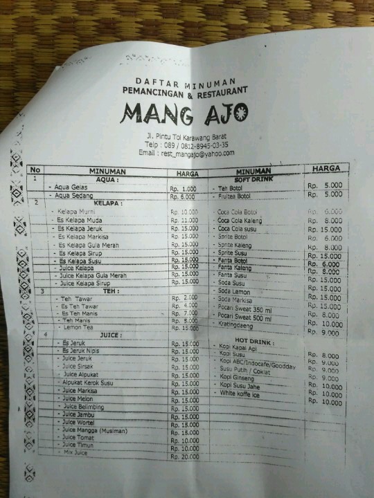 Detail Rumah Makan Mang Ajo Nomer 35