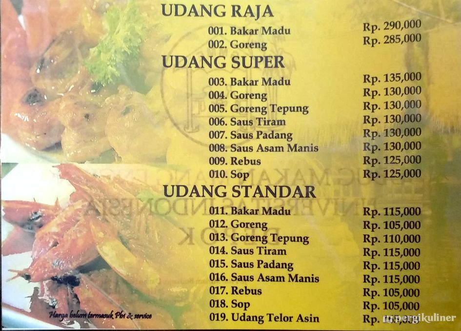 Detail Rumah Makan Mang Engking Juanda Nomer 8