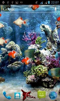 Detail Wallpaper Animasi 3d Aquarium Bergerak Nomer 14