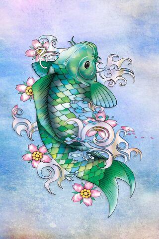Detail Wallpaper Animasi Ikan Koi Nomer 39