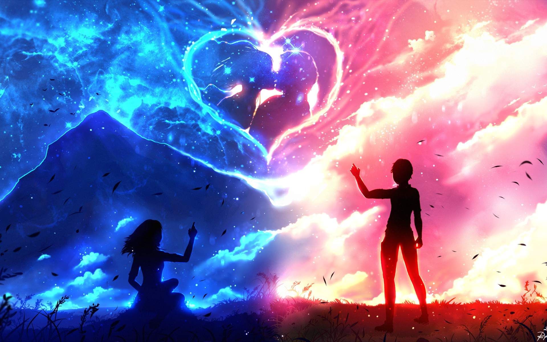 Wallpaper Anime Love - KibrisPDR