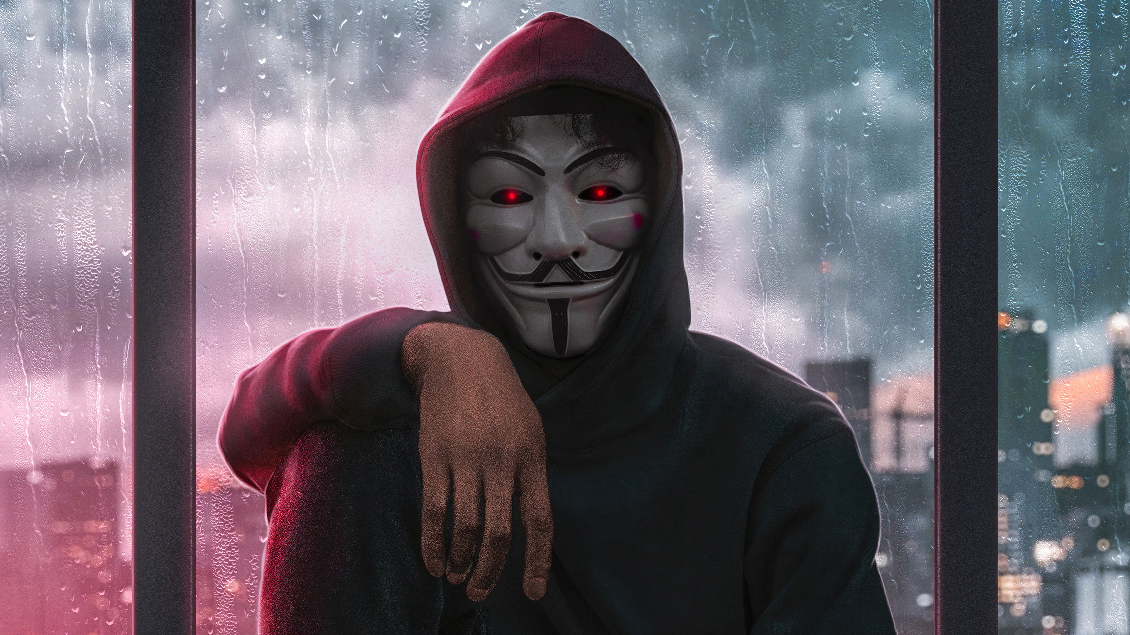 Detail Wallpaper Anonymous Mask Nomer 18